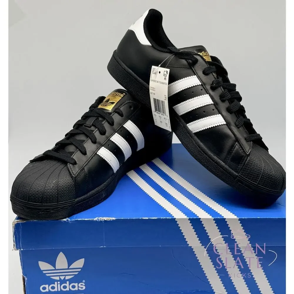 Adidas Superstar Foundation Black/White Men's 11 NIB